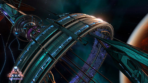 《方舟：生存進化》曝光新DLC創世飛船地圖和四大生物群落