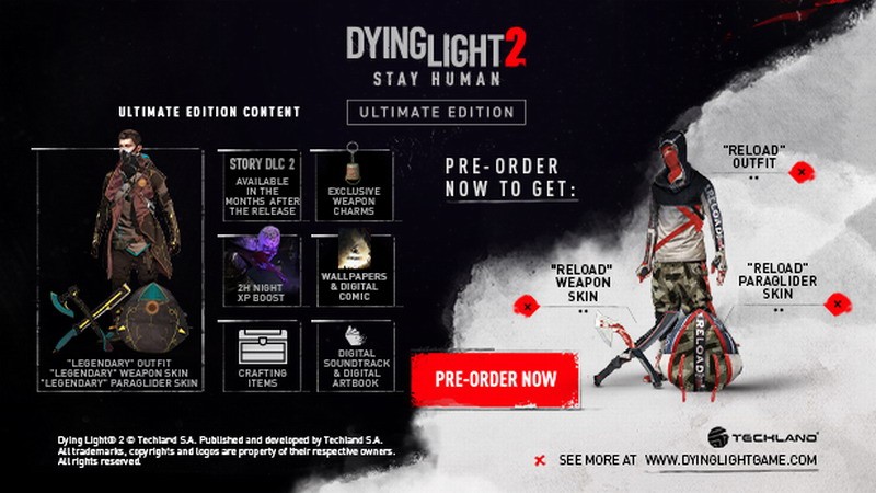 《垂死之光2》Steam和Epic預購開啟 299元起