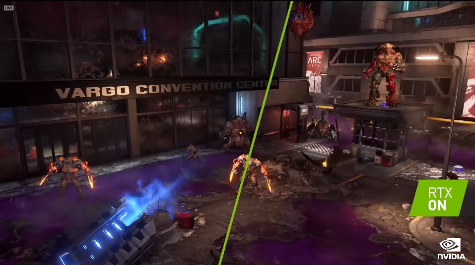 NVIDIA演示《毀滅戰士：永恆》官方光追版本 將更新光追和DLSS支持