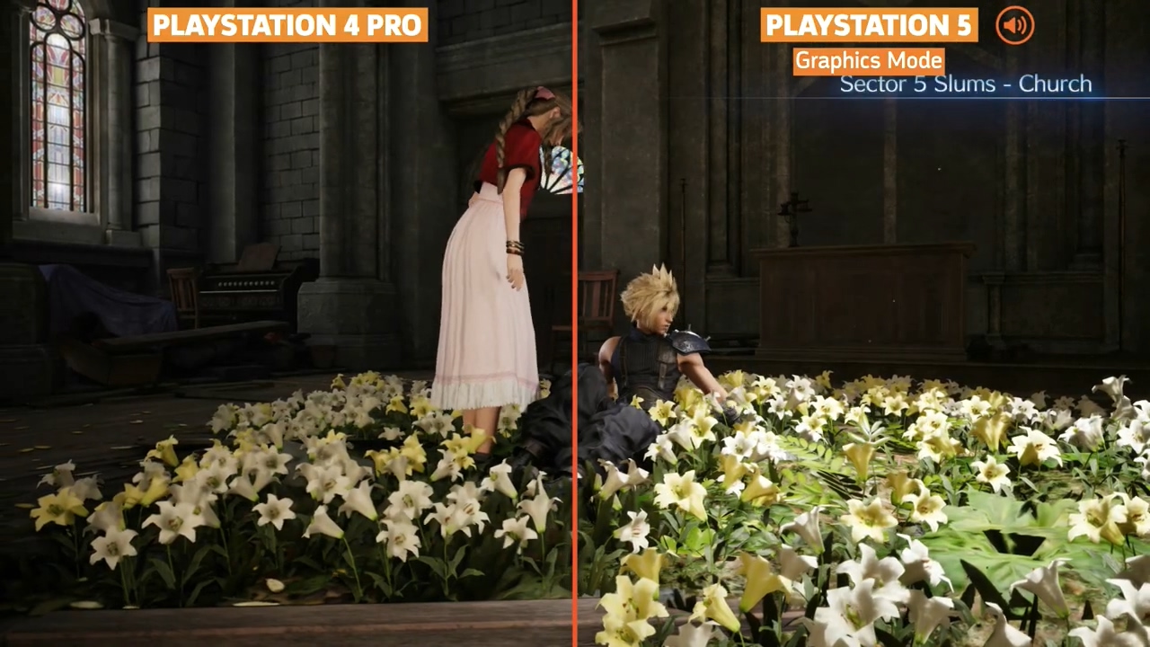《太空戰士7：重製版》PS5、PS4版對比 遊戲載入快5倍