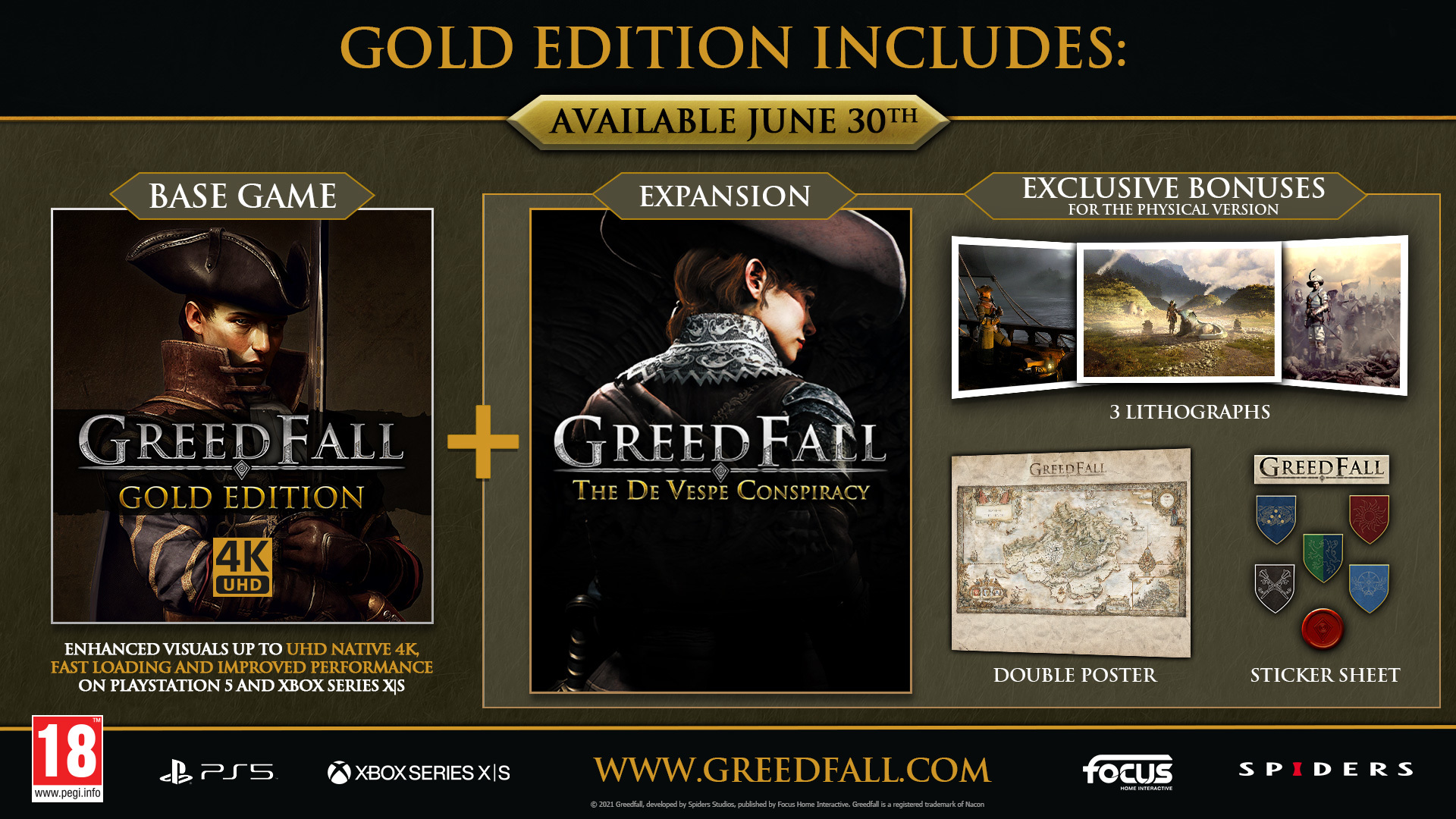 《貪婪之秋：黃金版》6月30日發售 推出全新DLC