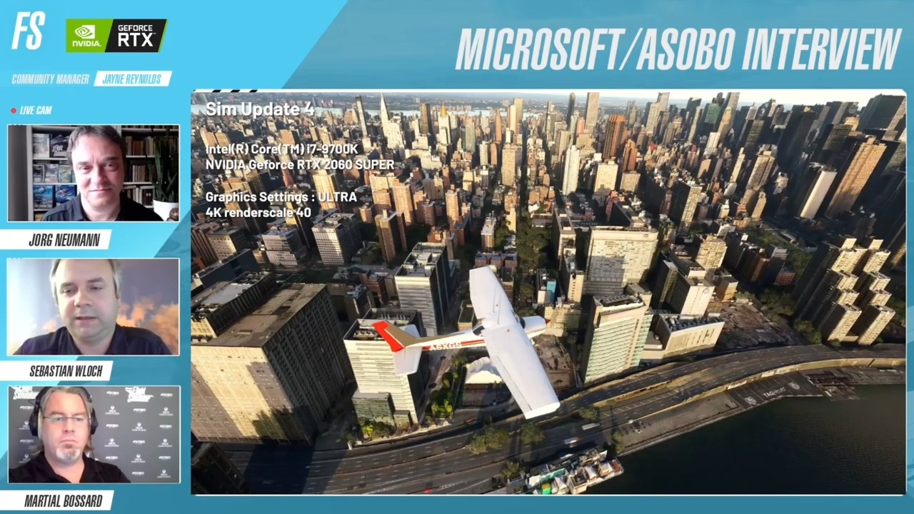 《微軟飛行模擬》下次更新 將大幅提升PC版遊戲性能