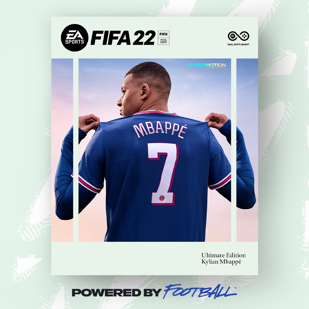 《FIFA 22》封面的球星依舊為姆巴佩 11日公開詳情