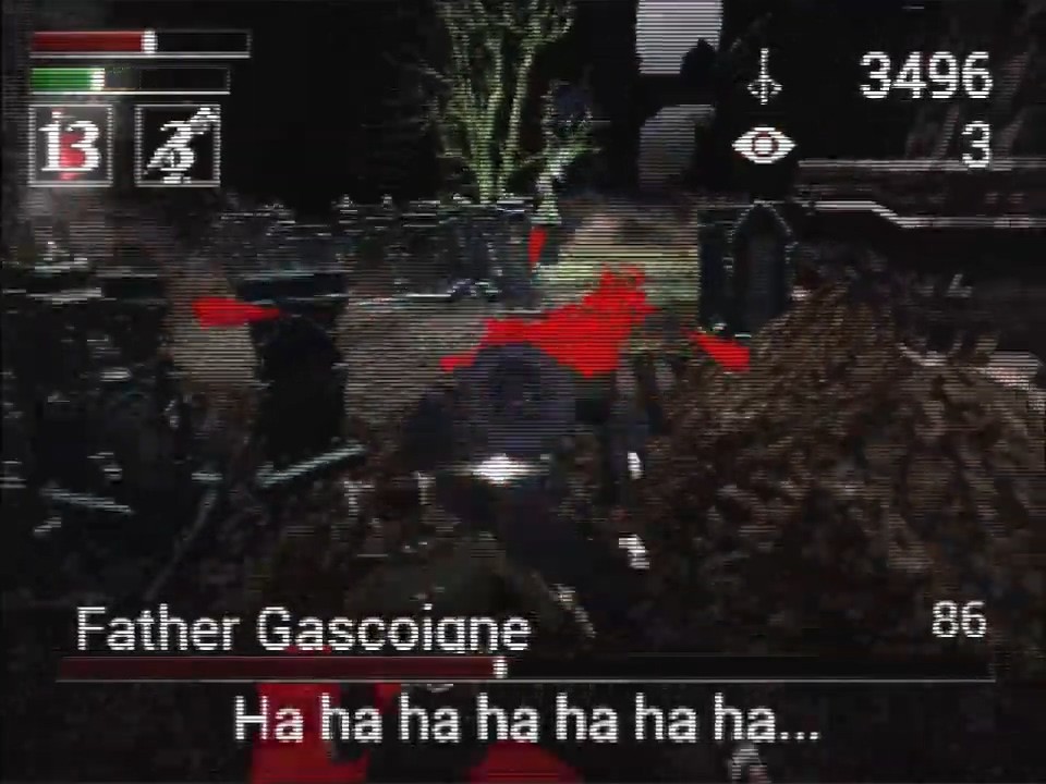玩家自製PS1《血源》新演示 大戰加斯科因神父