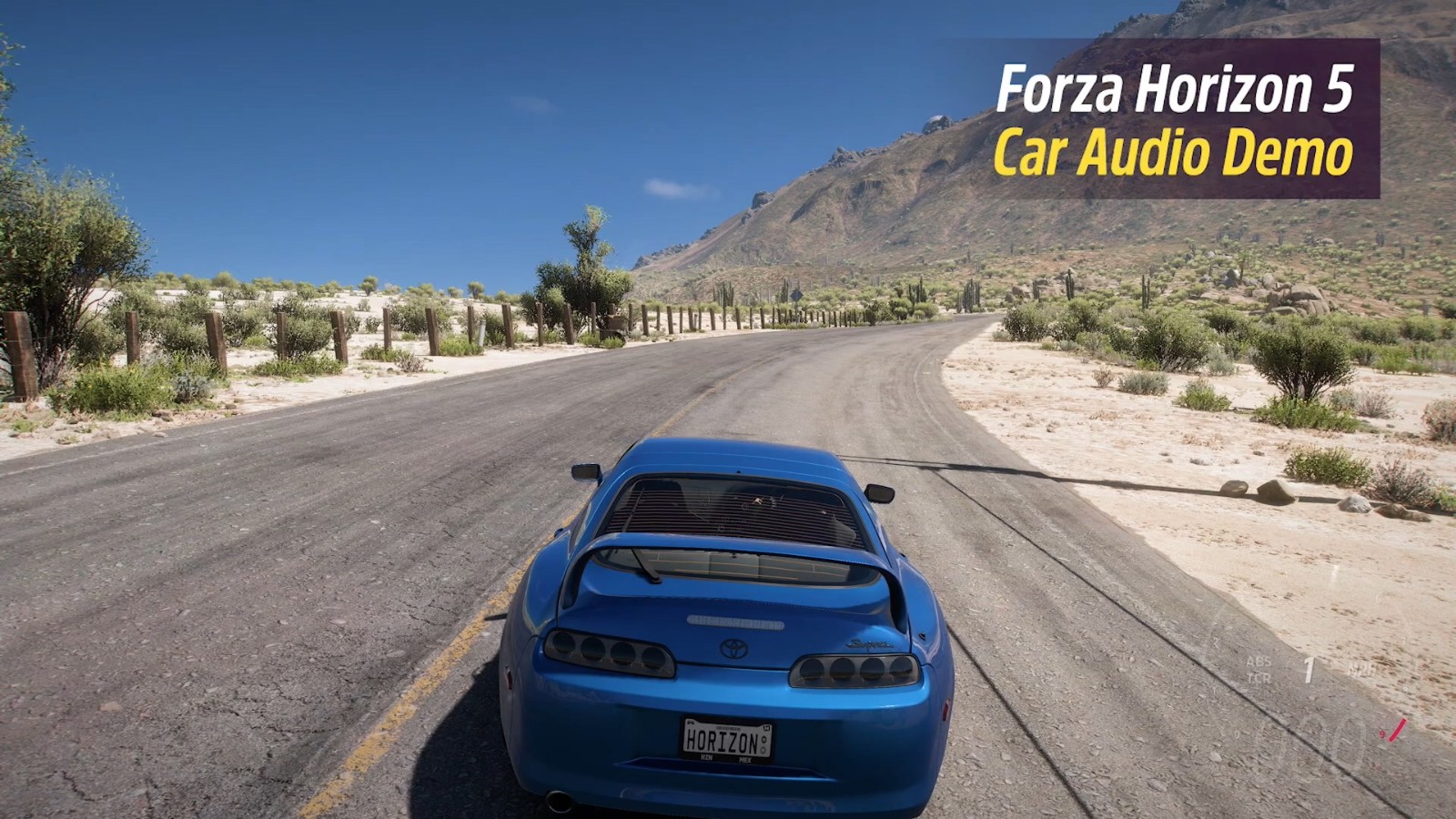 《極限競速：地平線5》全新演示 展示遊戲內汽車音效