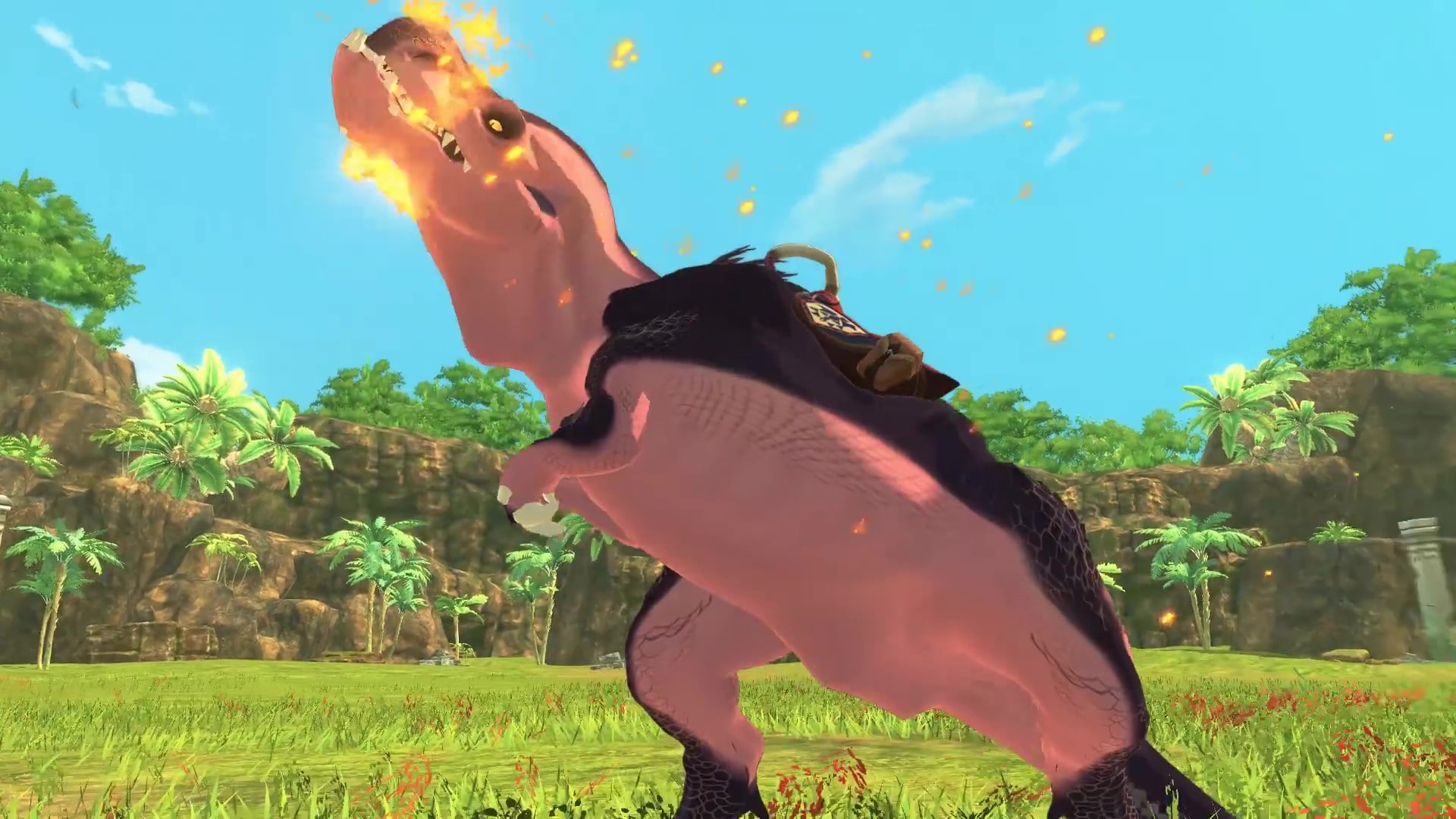 《魔物獵人物語2：毀滅之翼》怪物介紹 噴火的蠻顎龍