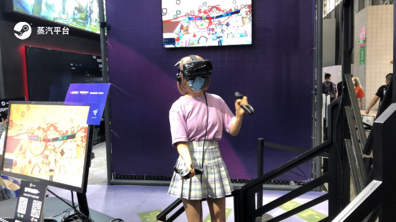 首日蒸汽平台展區曝光 新潮VR惹人眼