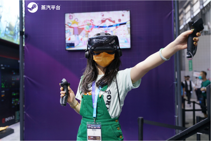 首日蒸汽平台展區曝光 新潮VR惹人眼