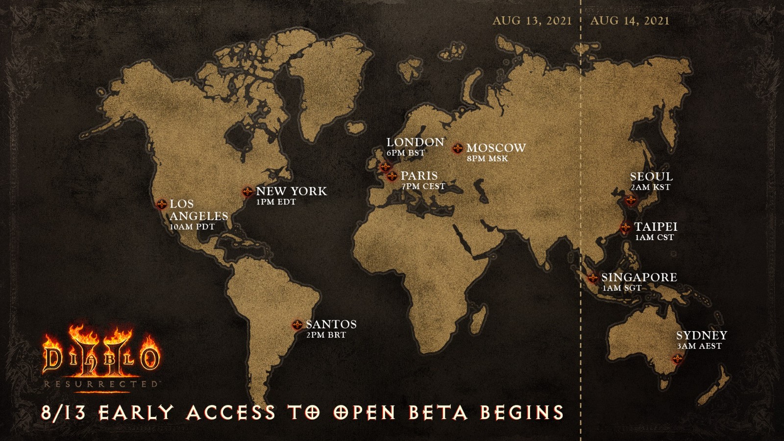 《暗黑破壞神2：重製版》Beta測將於14日凌晨開始