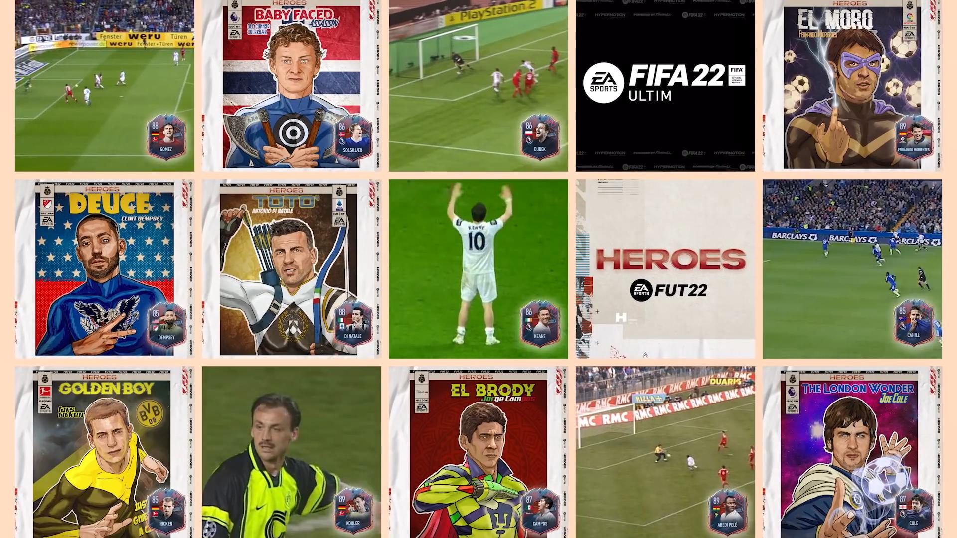 《FIFA 22》Ultimate Team模式宣傳片 經典球員悉數回歸