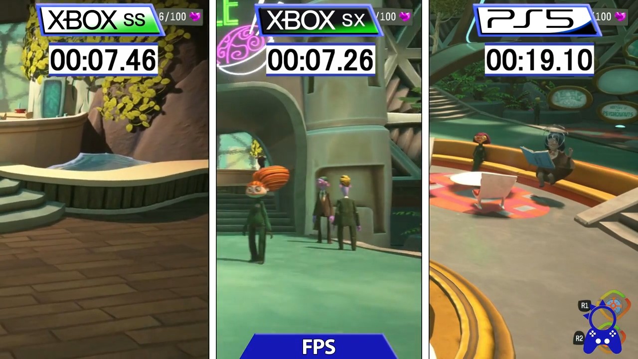 《腦航員2》各版本畫面對比 未對PS5高速SSD優化