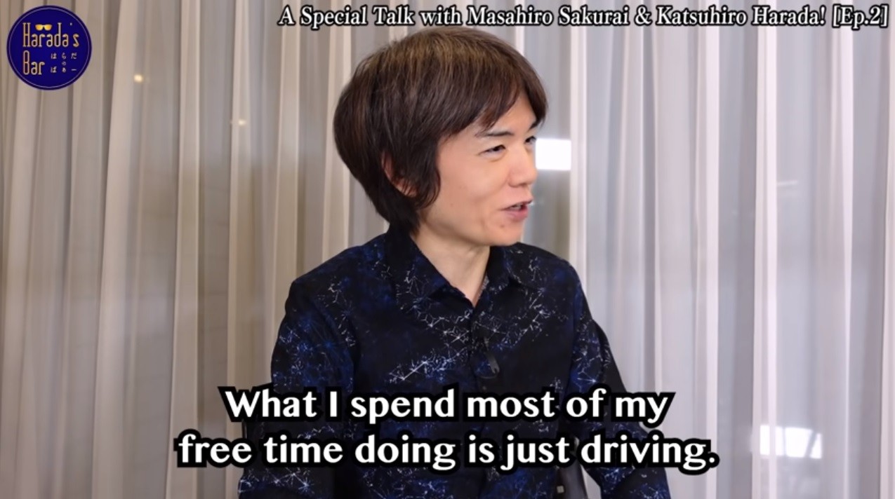 任天堂大亂鬥製作人櫻井政博最愛並非遊戲而是開車