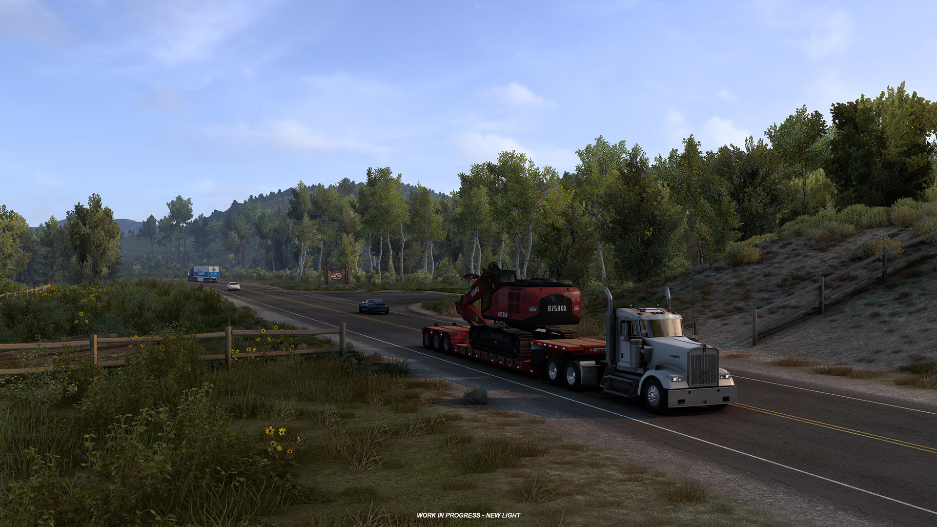 《美國卡車模擬》新DLC懷俄明預告上線 9月7日正式解鎖