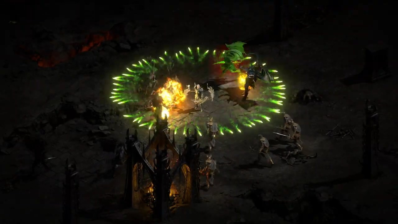 《暗黑破壞神2：重製版》死靈法師預告 召喚亡靈作戰
