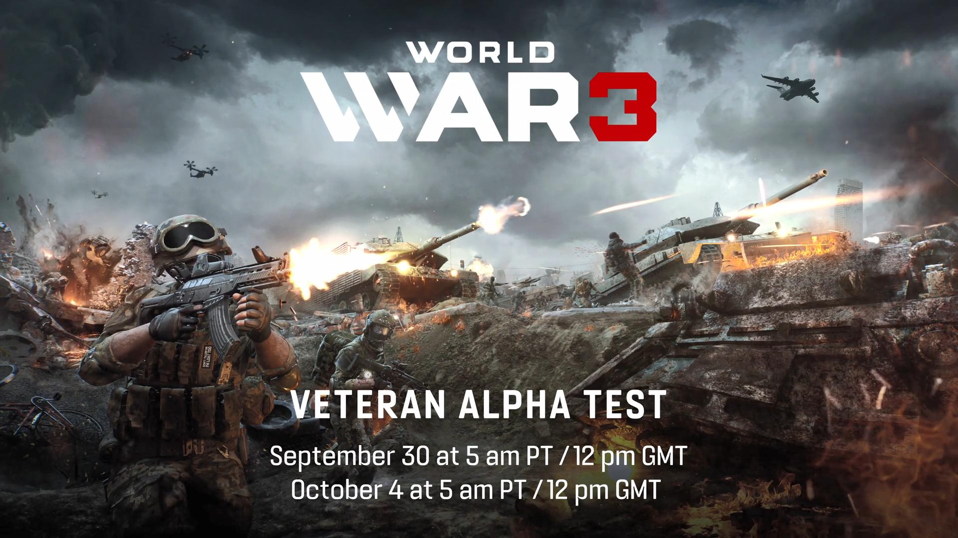 《第三次世界大戰》將開啟回歸A測 僅限老玩家參與