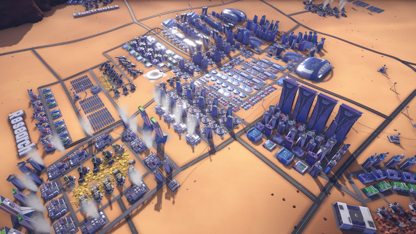 科幻城市建設遊戲《InfraSpace》現已發售 Steam好評評價