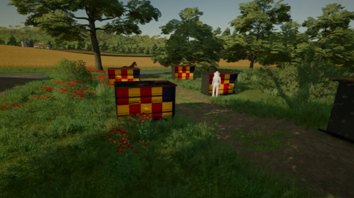 《模擬農場22》“動物和曠野”更新預告 新增蜜蜂養殖場 