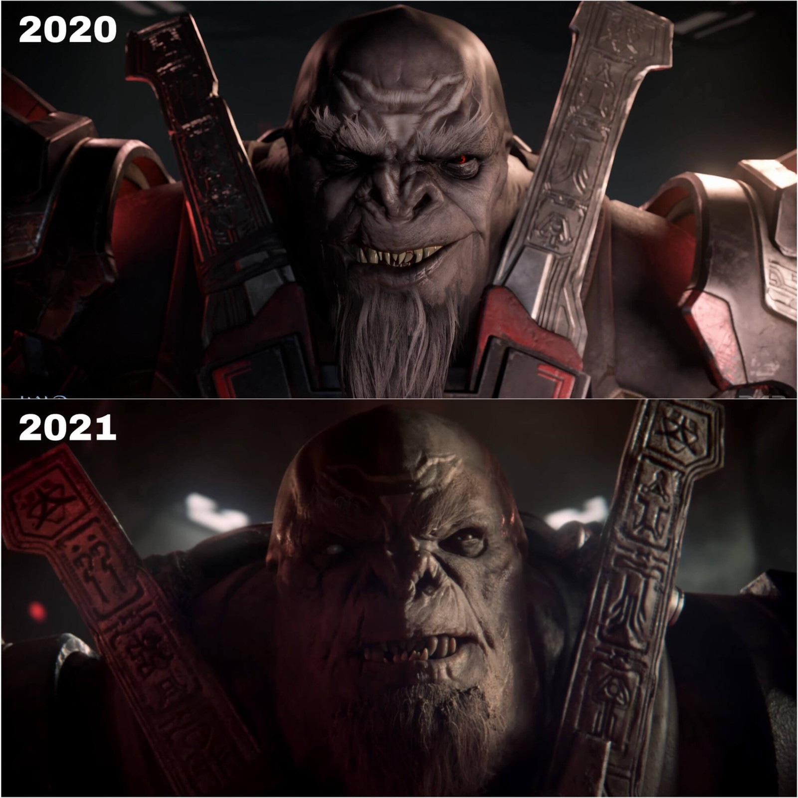 《最後一戰：無限》2020vs2021版本對比截圖及視頻
