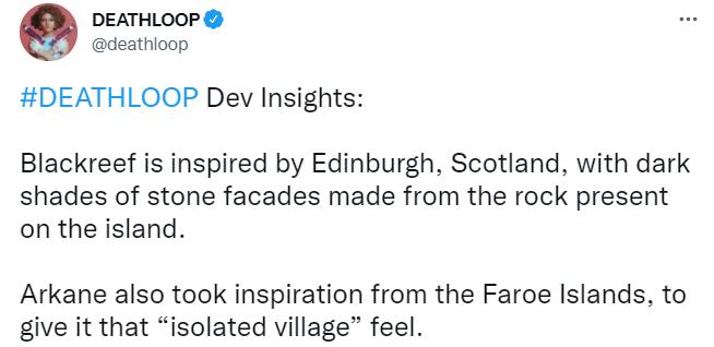 《死亡循環》遊戲場景源自現實 參考了蘇格蘭愛丁堡