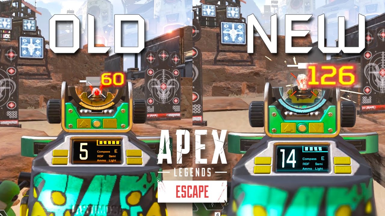 《Apex英雄》“逃脫隱世”賽季武器改動對比 充能衰減變緩