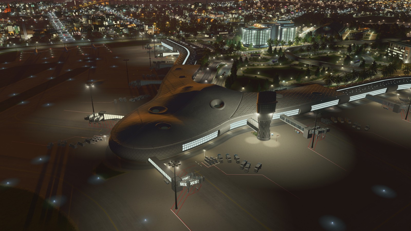 《城市：天際線》“機場”資料片公布最新預告與截圖