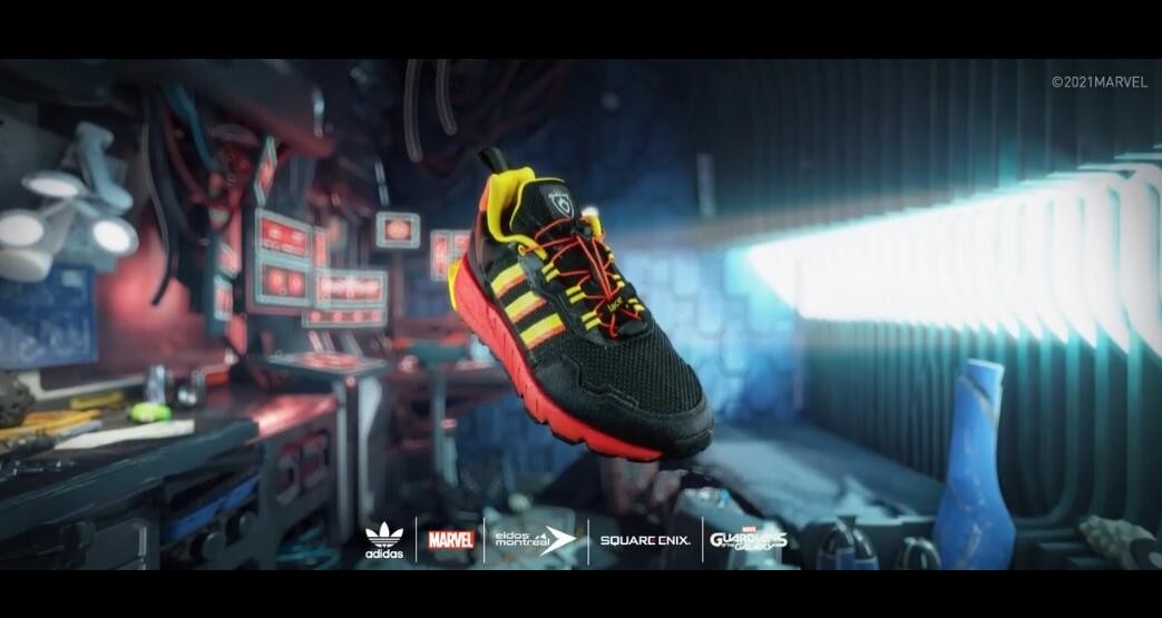 阿迪達斯推出《漫威星際異攻隊》聯名運動鞋產品