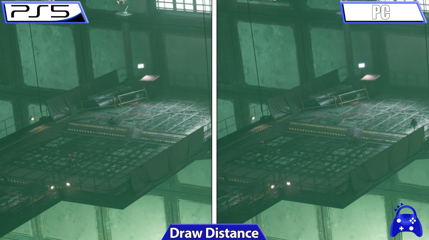 PC版3080《太空戰士7：重製版》與PS5畫面對比  基本一致