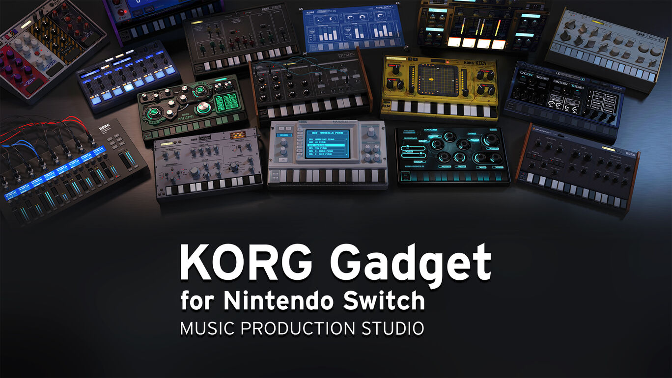 Switch音樂製作遊戲《KORG Gadget》半價促銷開啟