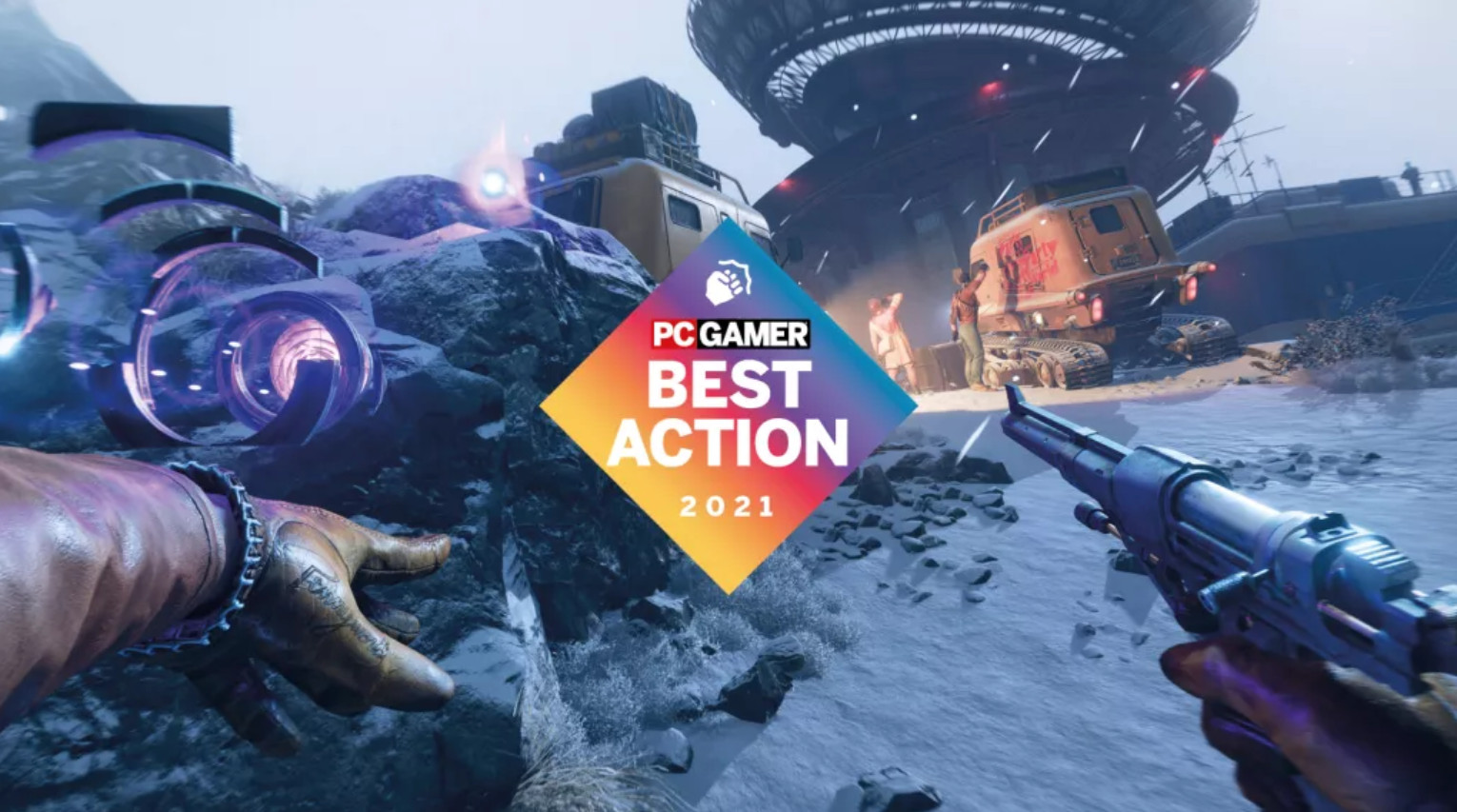 PC Gamer 2021最佳動作遊戲：《死亡循環》