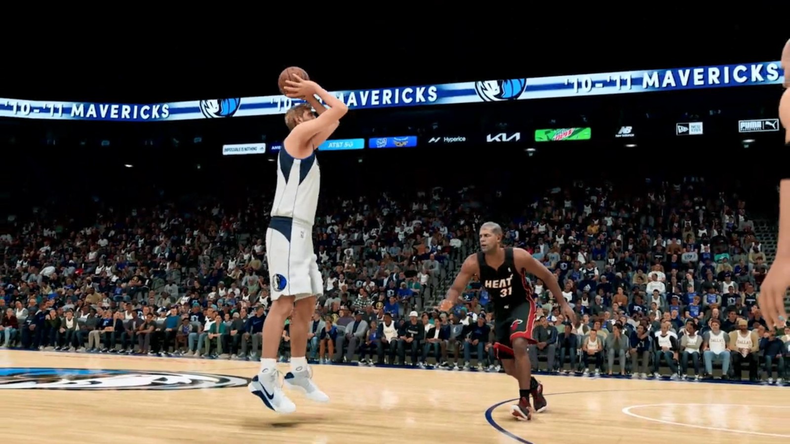 諾維斯基41號球衣退役 NBA2K官方發遊戲版視頻紀念