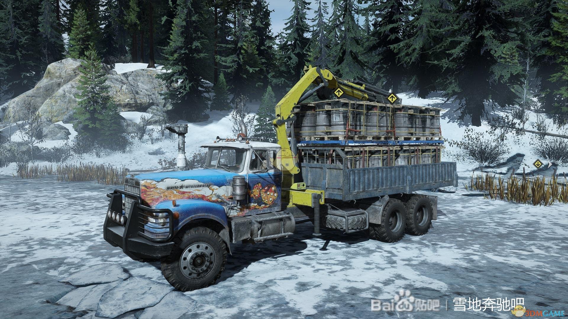 《雪地奔馳》車輛超載貨物方法分享