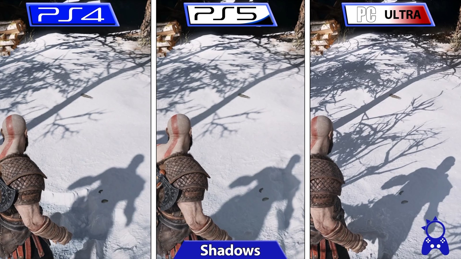 《戰神4》三平台畫質對比 新版本效果再獲進一步提升