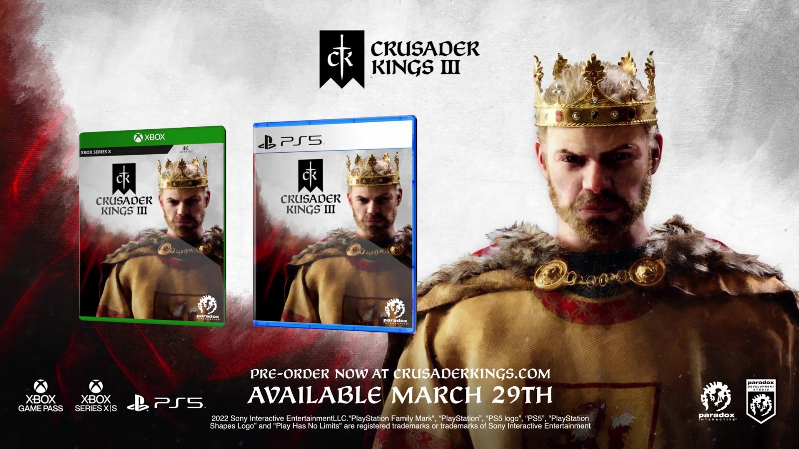《十字軍之王3》3月29日登陸PS5/XSX 新預告釋出