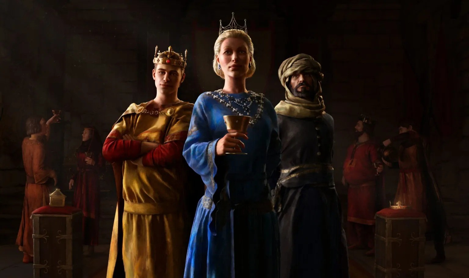 《十字軍之王3》DLC“皇家宮廷”預告片介紹寶物/事件
