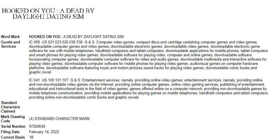 《黎明死線》注冊“約會模擬”商標 或將推出衍生遊戲