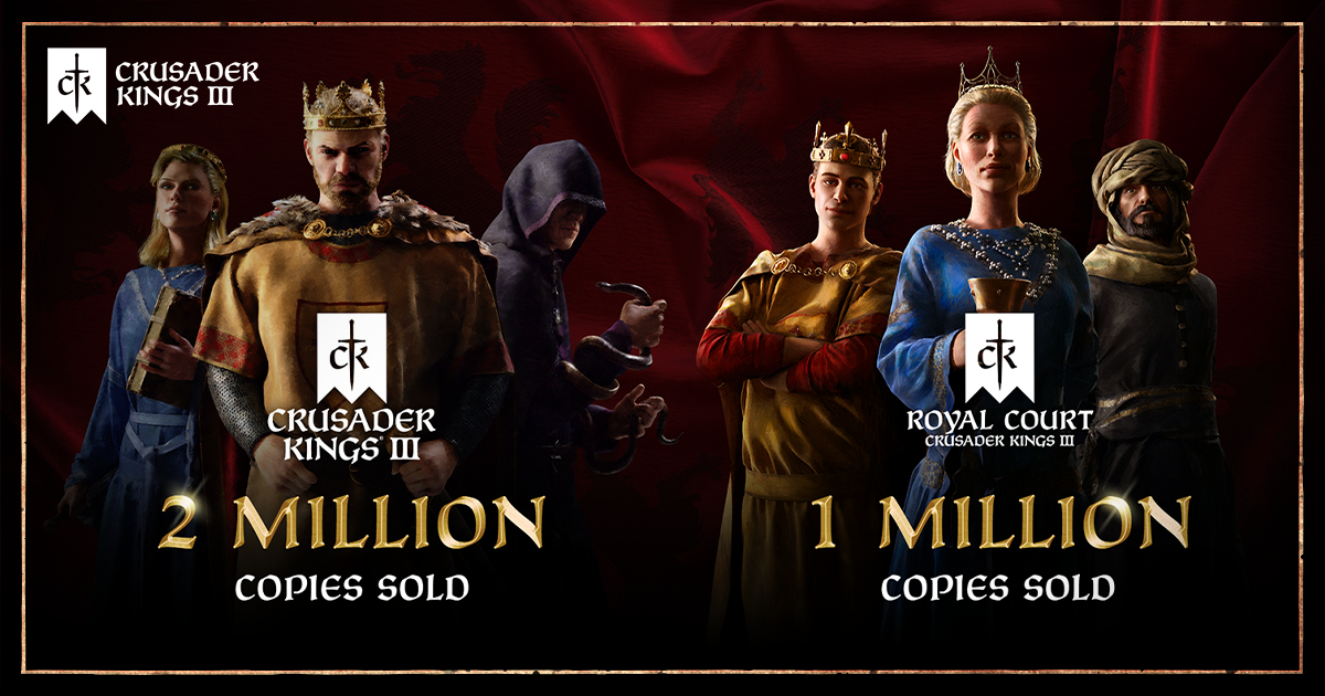 《十字軍之王3》銷量破兩百萬 主機版將於3月29日發售
