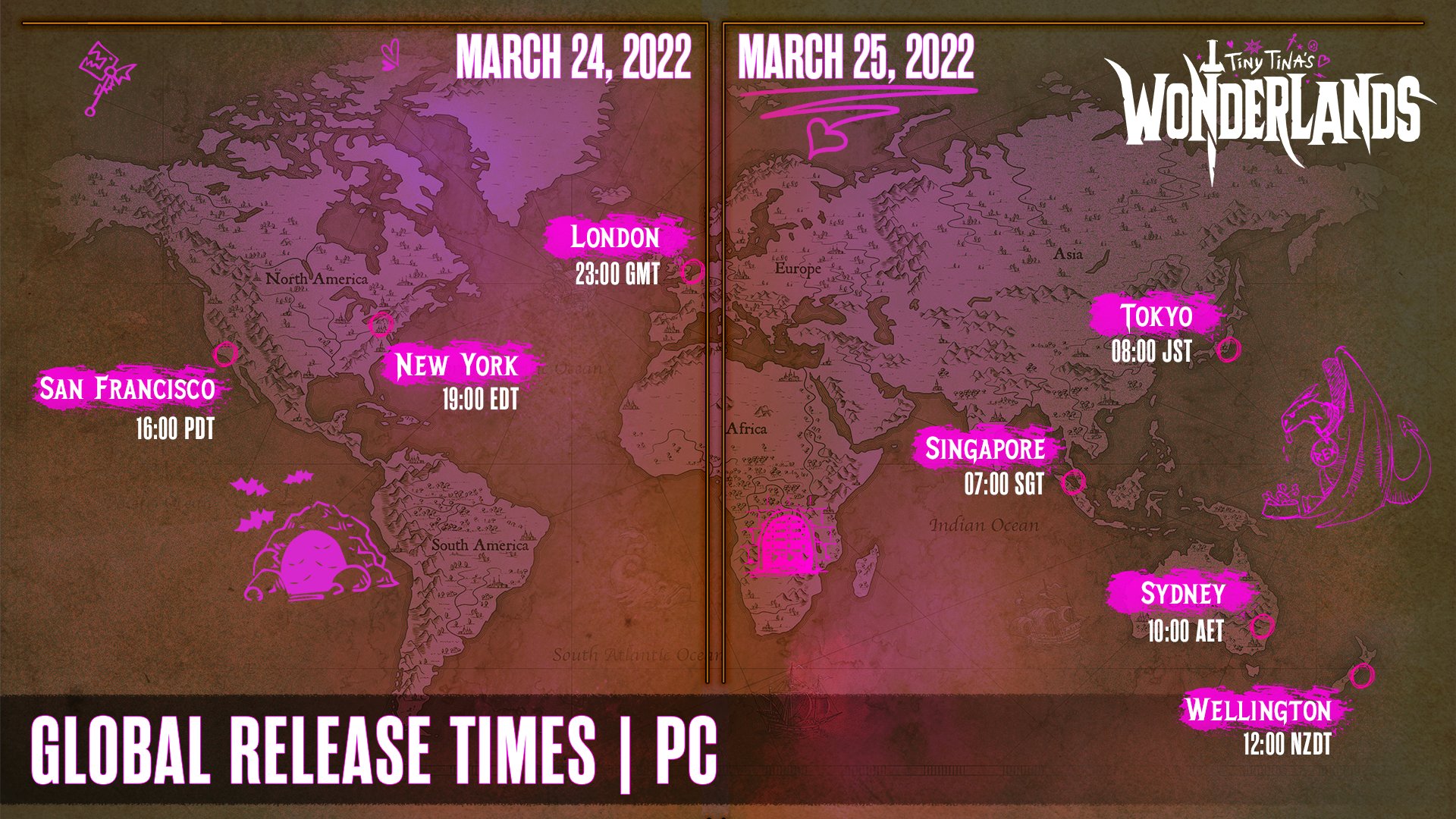 《小蒂娜的奇幻樂園》PC和主機解鎖時間公開