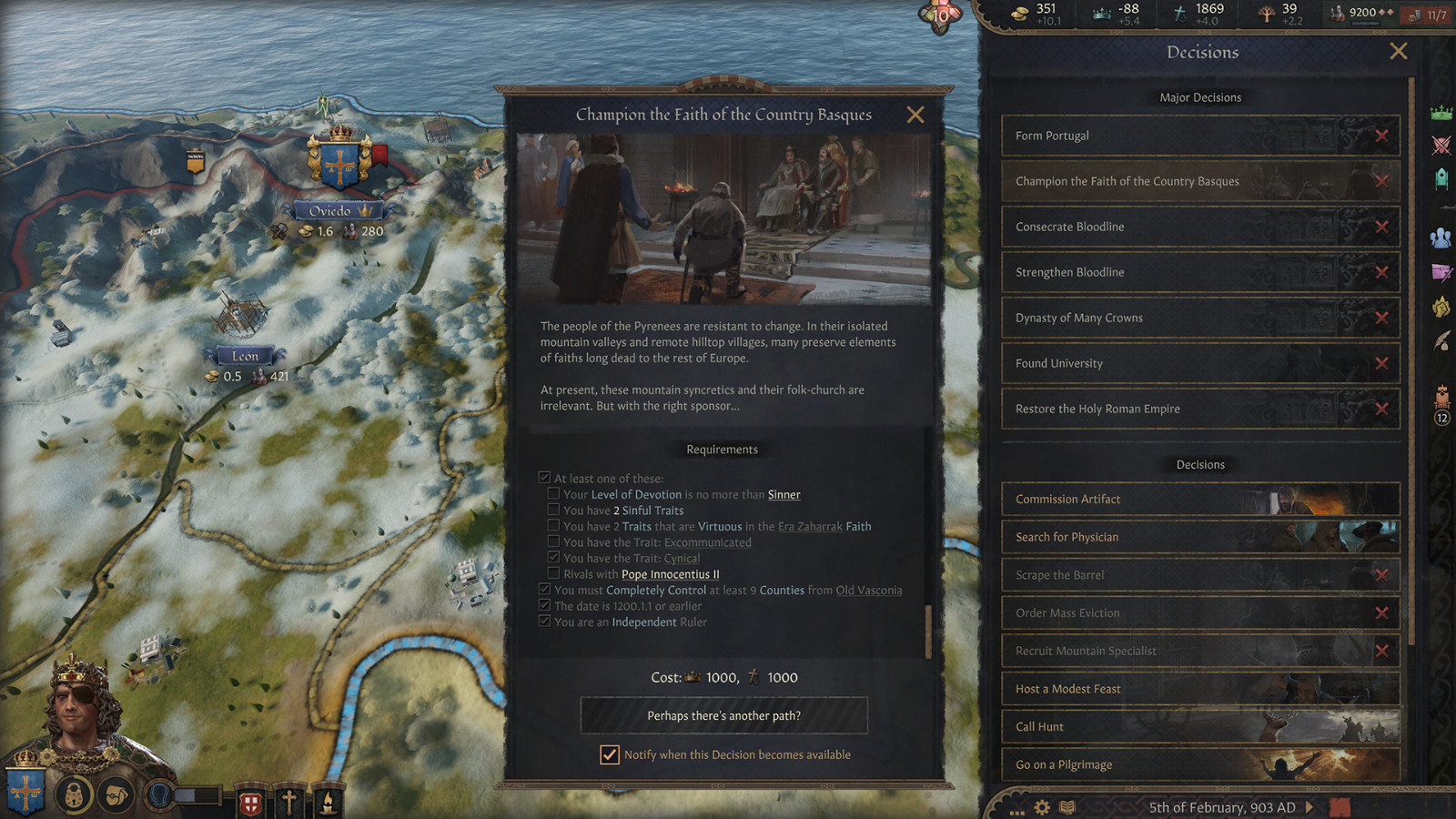 《十字軍之王3》DLC“伊比利亞的命運”發售 Steam評價“特別好評”
