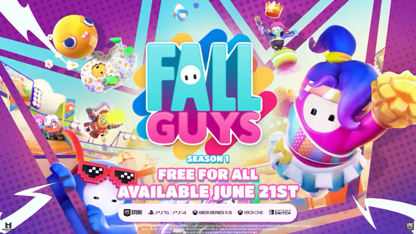 《糖豆人》發布新預告 遊戲6月21日免費登陸全平台