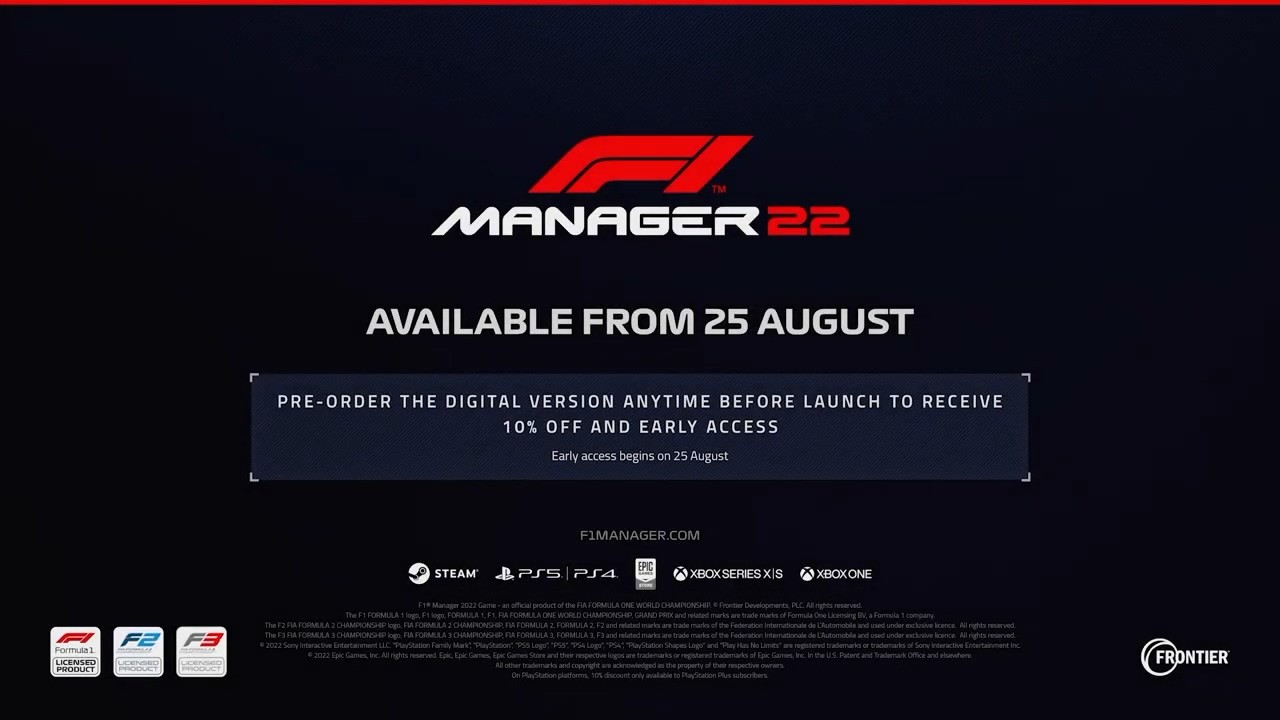 PC遊戲秀：《F1車隊經理2022》新實機預告