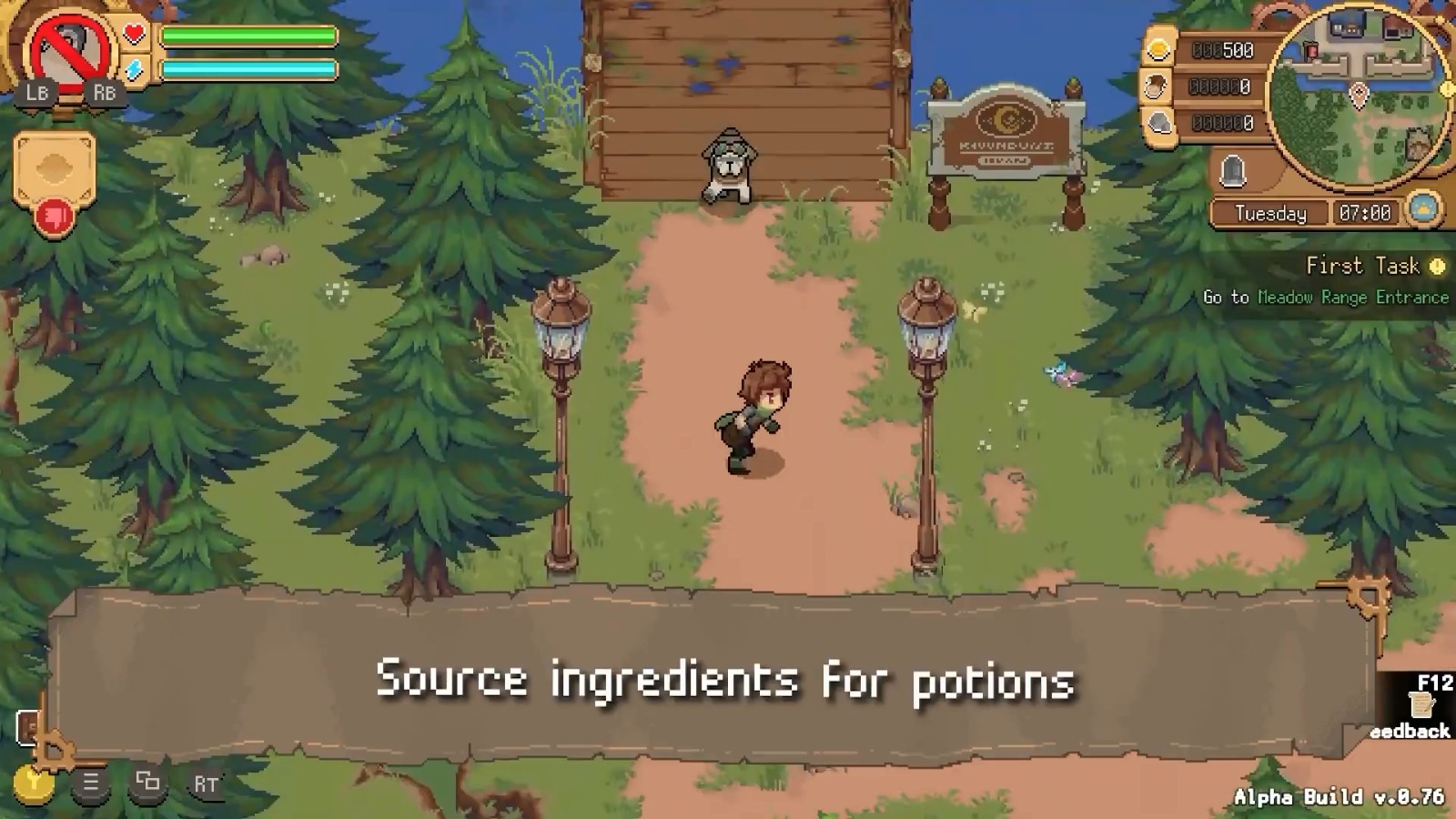 像素風遊戲《Potion Permit》上架Steam 9月22日發售