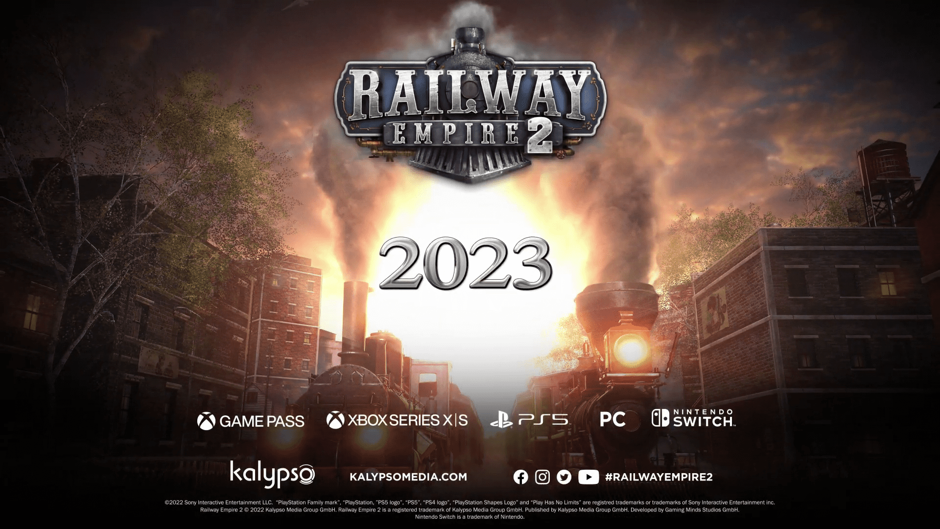 《鐵路帝國2》2023年發售 將擁有洲際大地圖