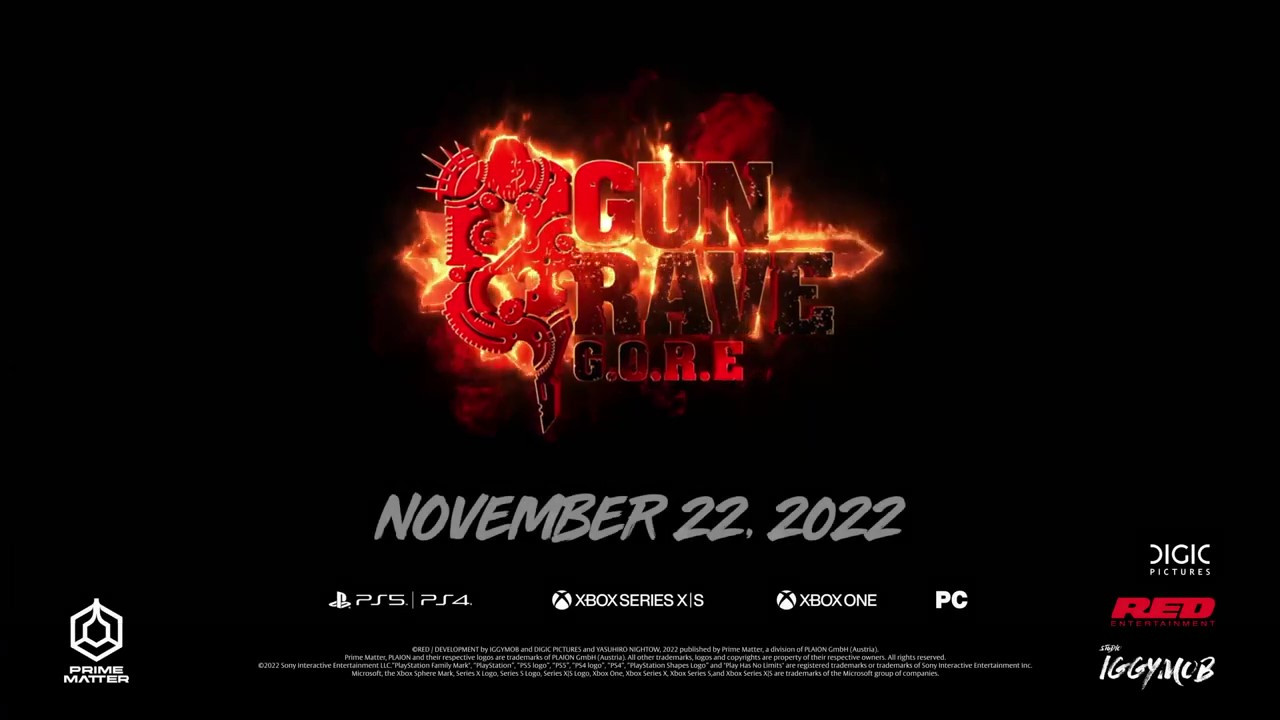 《槍墓GORE》新預告公布 11月22日發售
