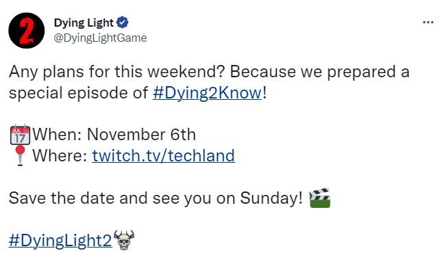 《垂死之光2》10月6日直播 公布DLC“血腥紐帶”新情報
