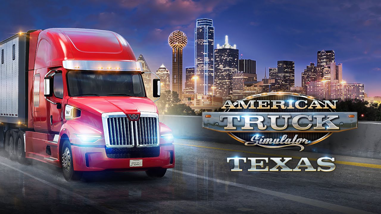 《美國卡車模擬》“得克薩斯州”DLC發售 美卡最大地圖DLC