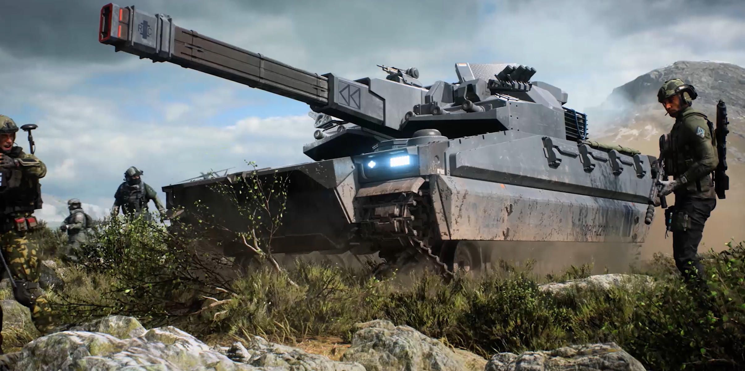 《戰地風雲2042》第三賽季公布 軌道炮坦克亮相