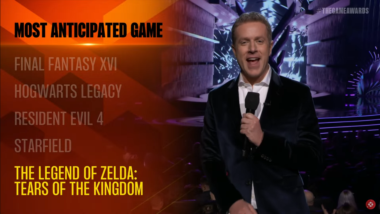 TGA 2022：最受期待遊戲《薩爾達傳說：王國之淚》