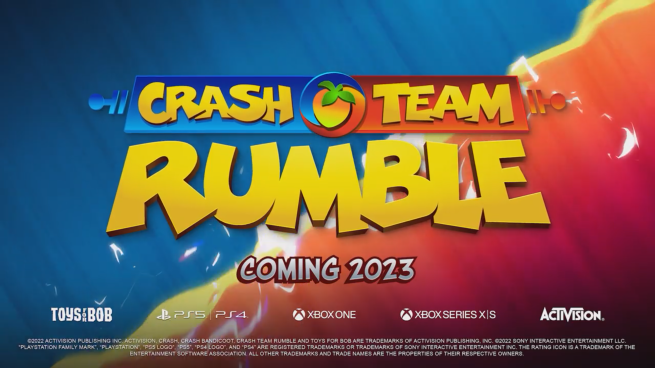 TGA2022：古惑狼公布新作《Crash Team Rumble》