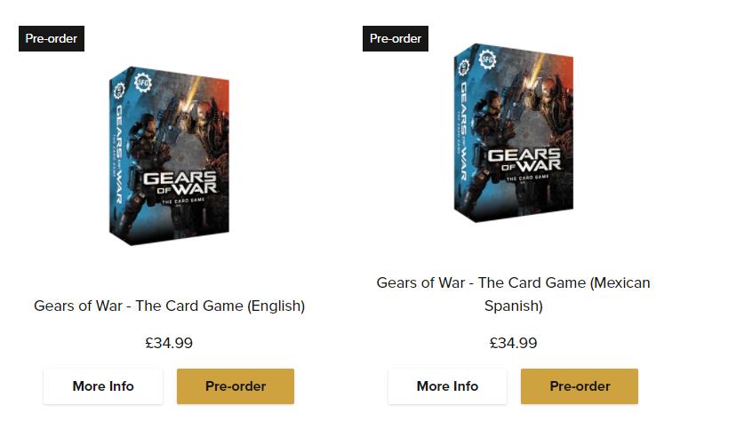 《戰爭機器：卡牌遊戲》開啟預購 售價34.99英鎊
