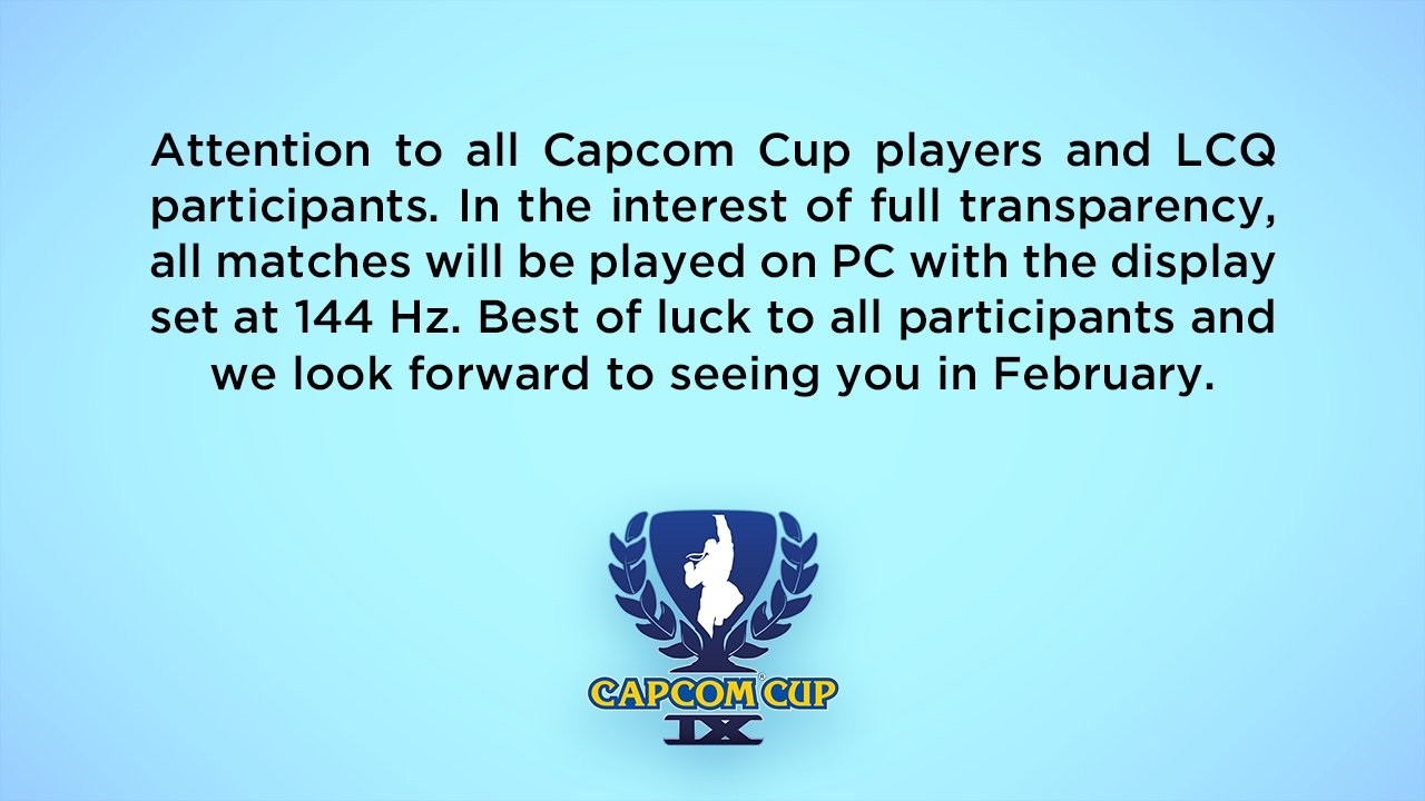 Capcom官方《快打旋風5》比賽拋棄PS平台